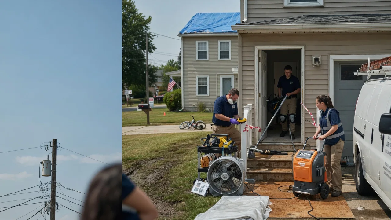 Water Damage Repair in Gray, ME near me